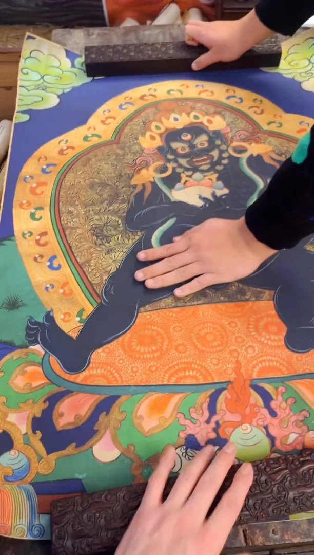 卷轴画大朱画院老六专属w950