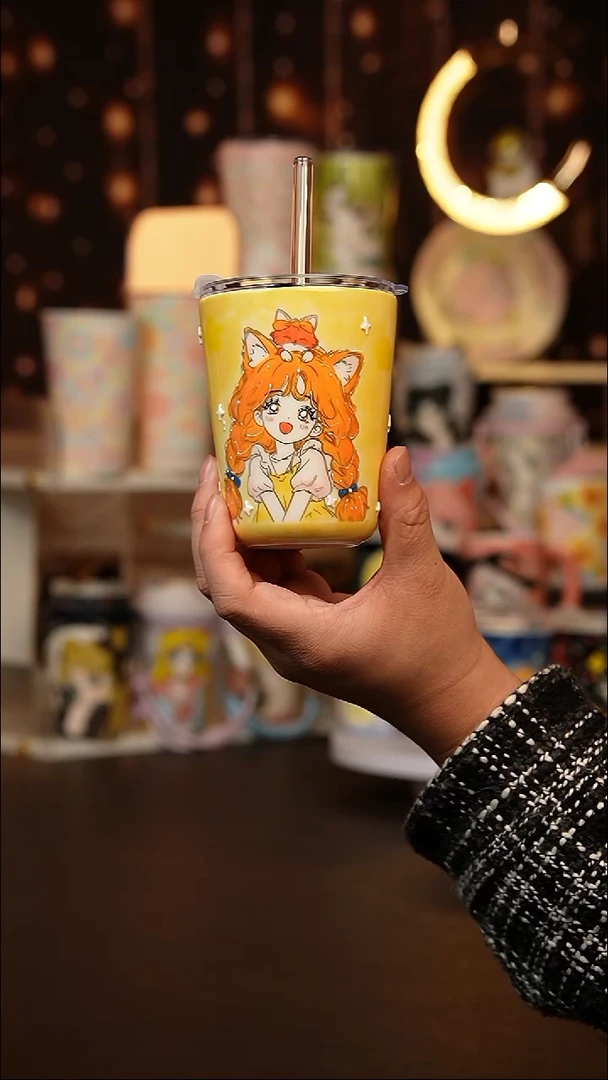 (玉泥）景德镇手工手绘文创陶瓷杯