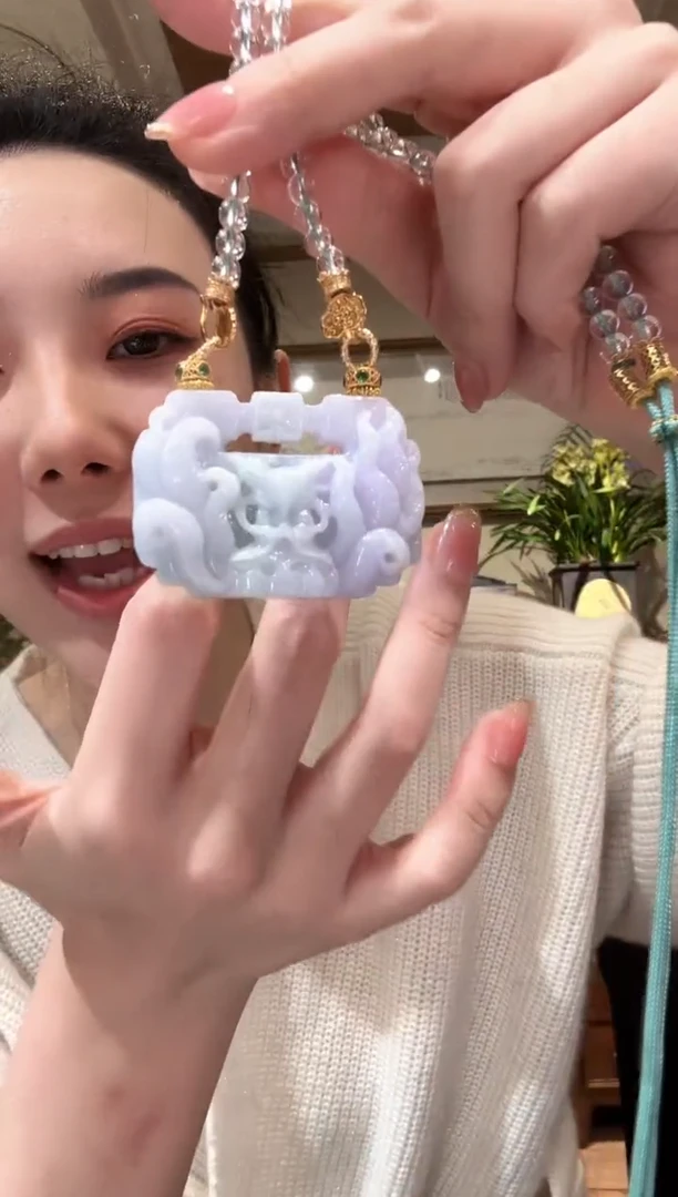 【闪购商品】翡翠颈饰未镶嵌国风