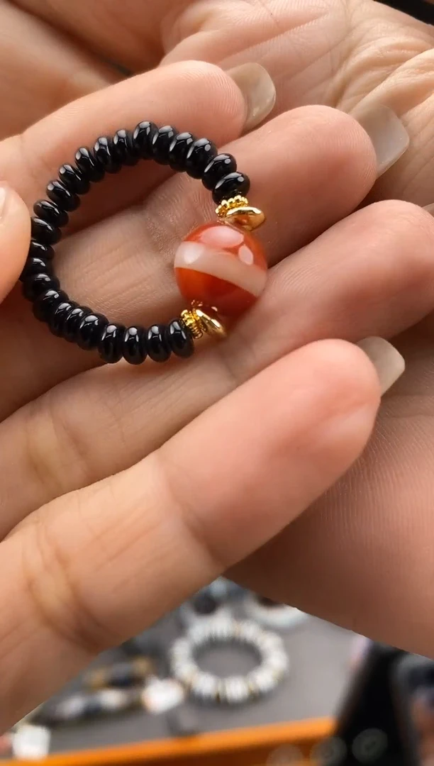 玛瑙/玉髓颈饰未镶嵌 -0914-103多样性发