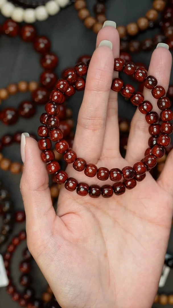 手串/手链小叶紫檀小叶紫檀火焰7.7mm单圈手串