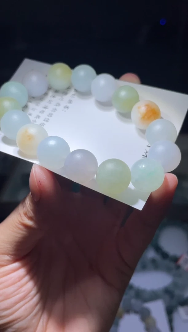 未镶嵌定制翡翠翡翠手串