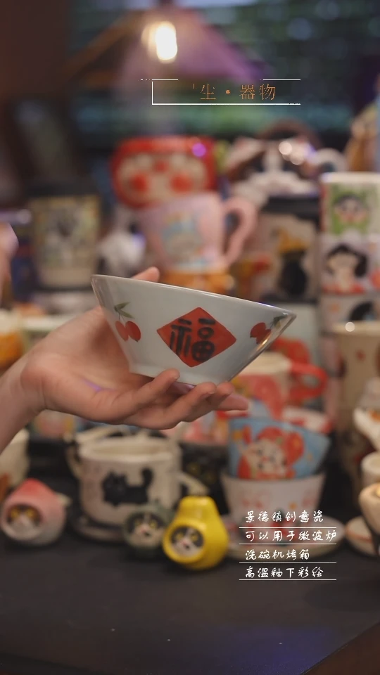 【闪购商品】景德镇可爱设计师款陶瓷