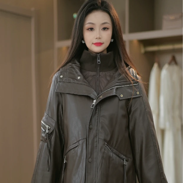 秋冬时尚气质高级感减龄显瘦羽绒服M-3XL