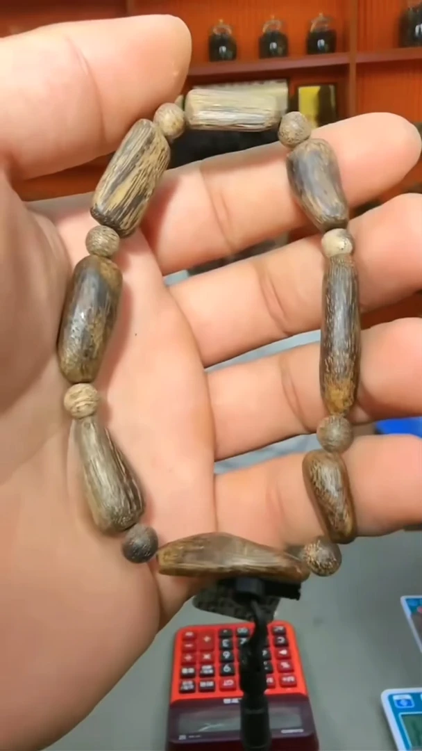 沉香手串73号沉水文莱12g多样性发一