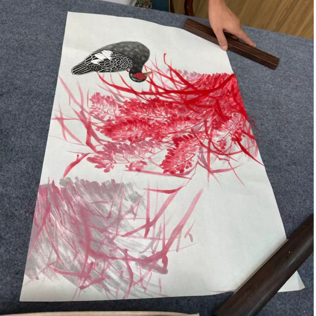 荣宝斋文化发展/李庆友老师宣纸绘画作品/带证书