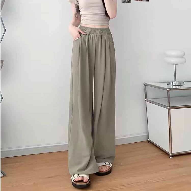 005醋酸新款休闲裤