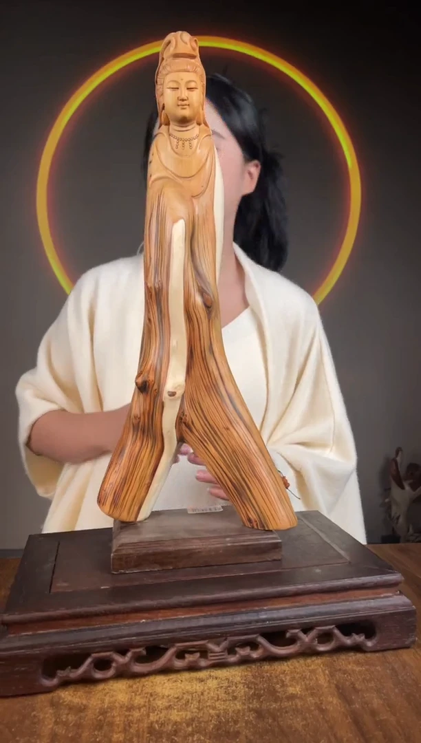 柏木（崖柏）手工摆件,先抢先得! 编号:251