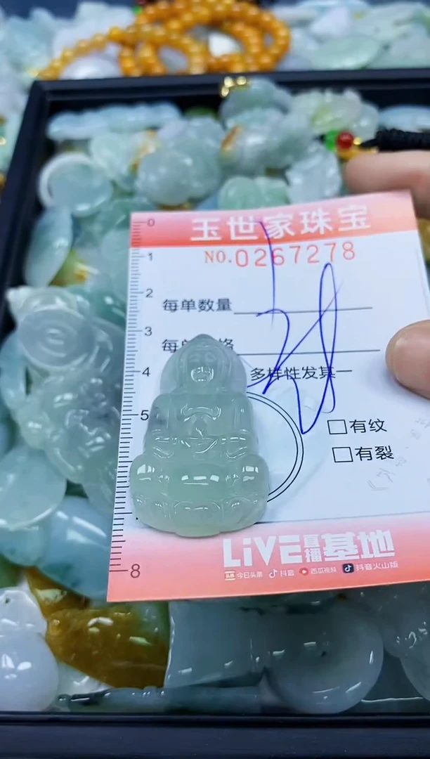 翡翠未镶嵌颈饰闪购0267278多样性发其一