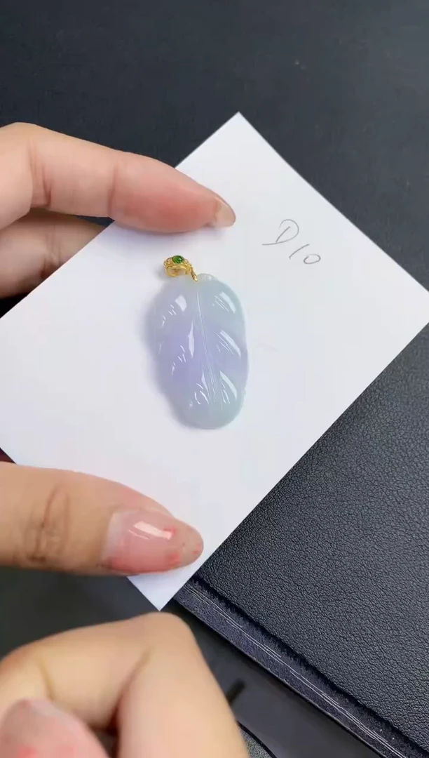 翡翠未镶嵌颈饰缅甸天然翡翠A货