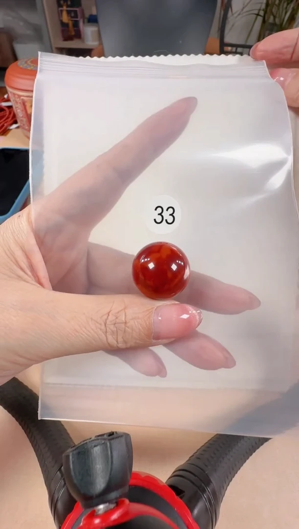 南红玛瑙未镶嵌珠宝半成品原矿无胶无裂单珠20+