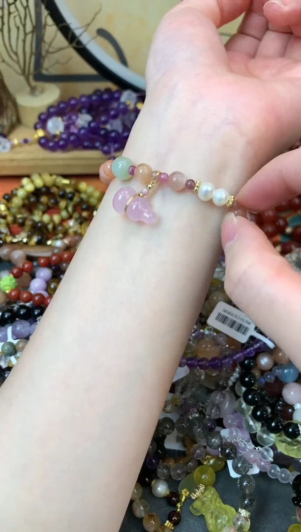 【闪购商品】日光石手链未镶嵌花语轩183