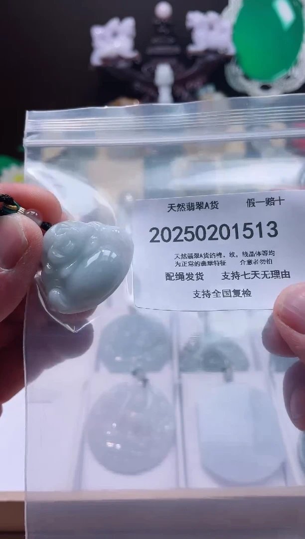 【闪购商品】翡翠颈饰未镶嵌闪购商品8号店20025003008
