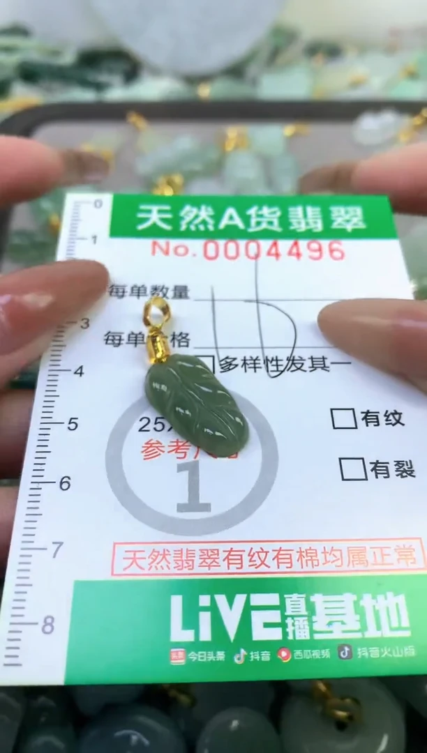 颈饰未镶嵌翡翠纯天然缅甸A货翡翠