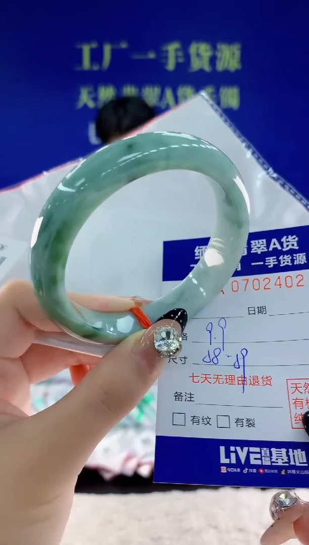 未镶嵌手镯翡翠02天然翡翠A货