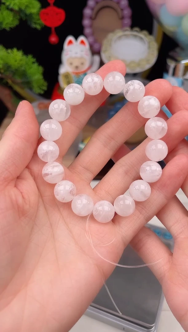 未镶嵌珠宝半成品水晶雪花幽灵0033