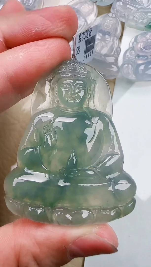 颈饰未镶嵌翡翠缅甸翡翠a货