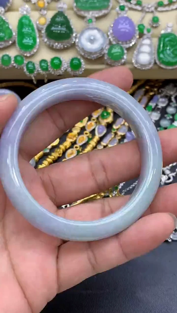 未镶嵌手镯翡翠215-中国好珍宝