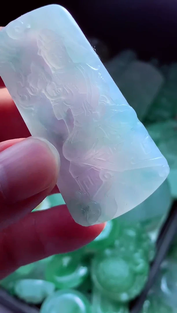 未镶嵌定制翡翠江**#翡翠毛货定制