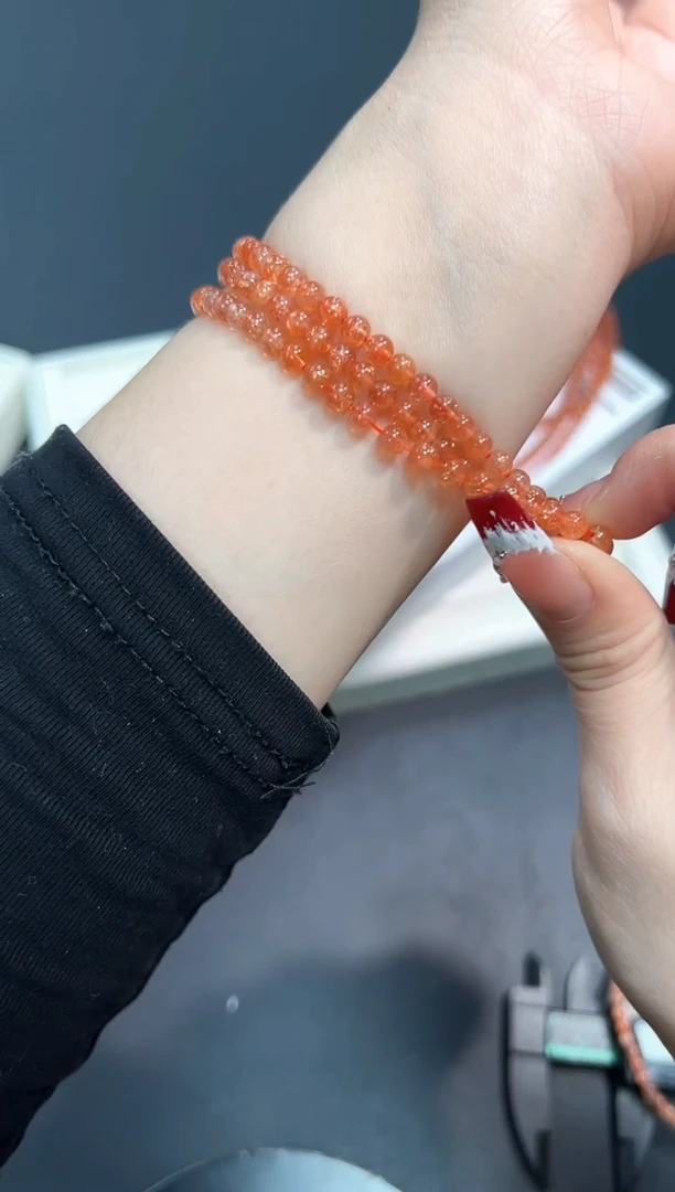 【闪购商品】长石手串未镶嵌42I多样性发其一/1条默认微瑕