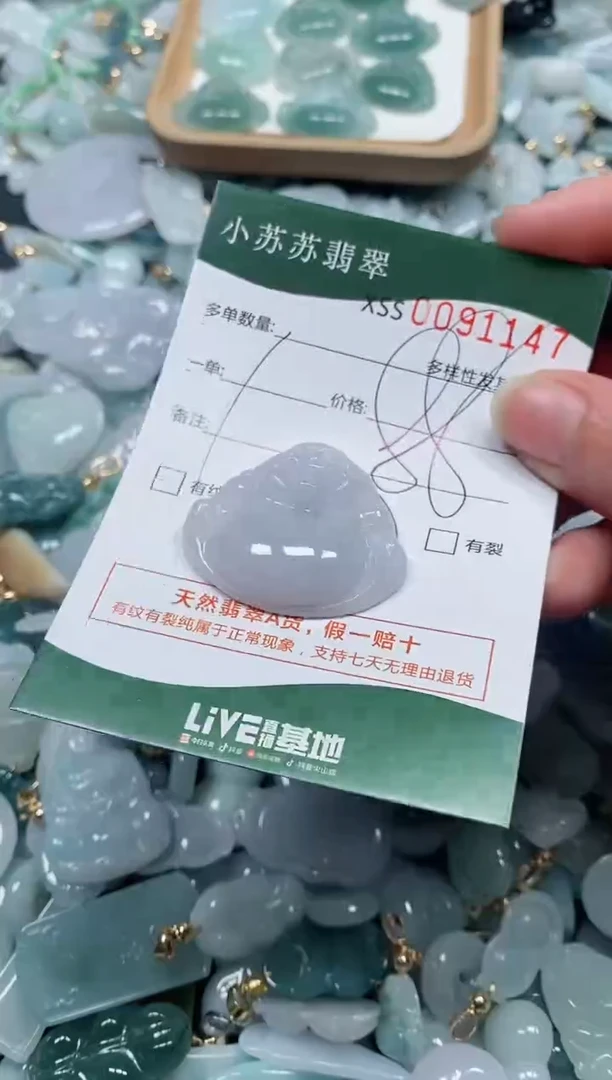 【闪购商品】翡翠颈饰未镶嵌闪购商品0091147