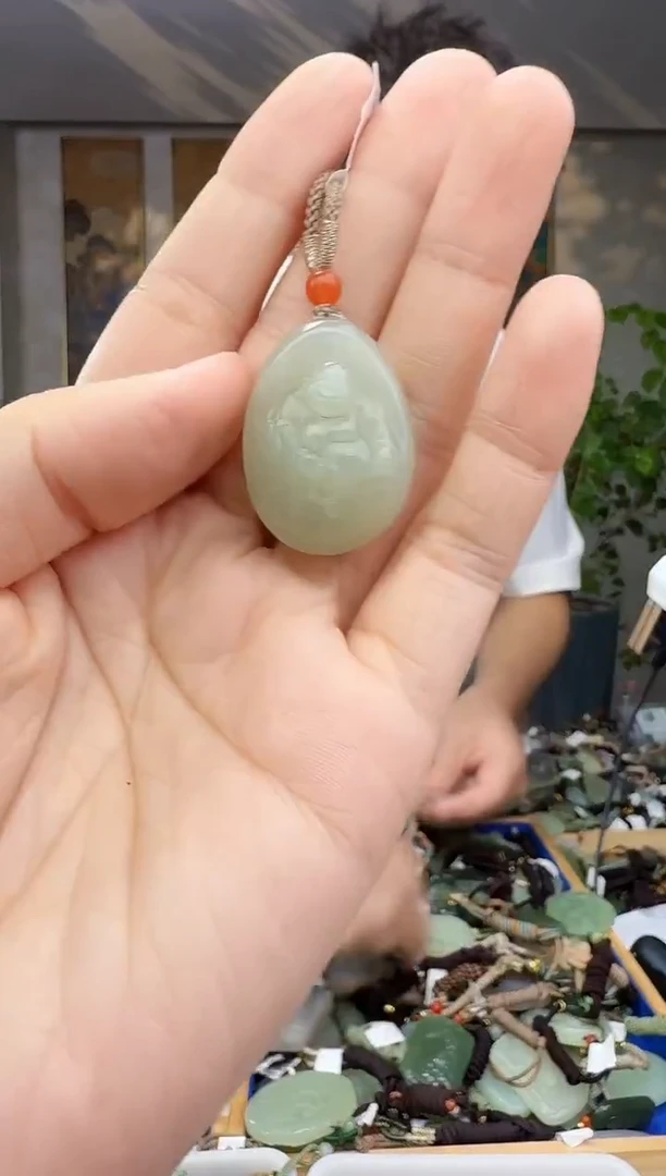 未镶嵌和田玉挂件拍一发一