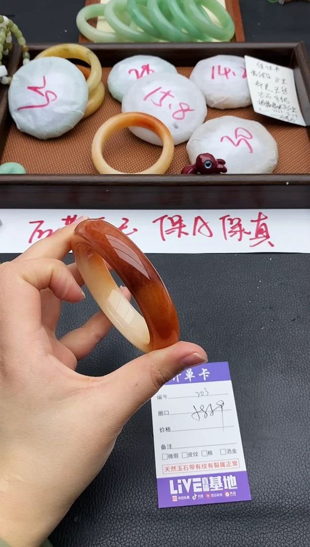 未镶嵌手镯石英质玉203+58/59