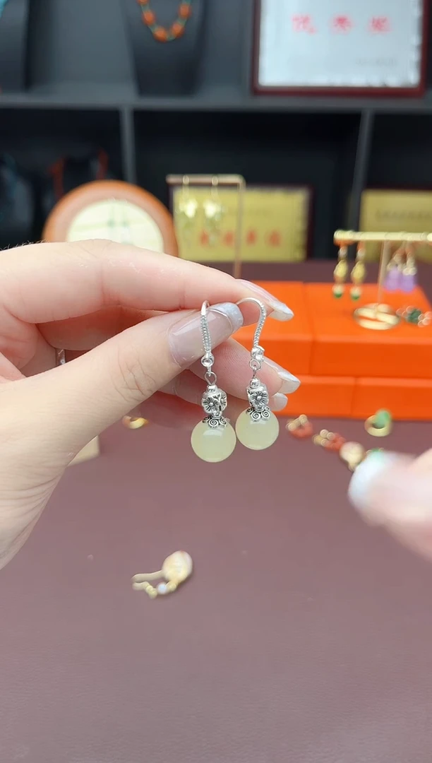 玛瑙/玉髓耳饰未镶嵌215000