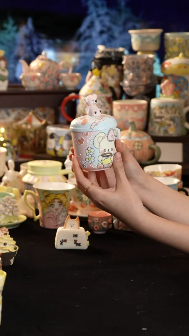 其他陶景德镇釉下彩手绘设计师款陶瓷