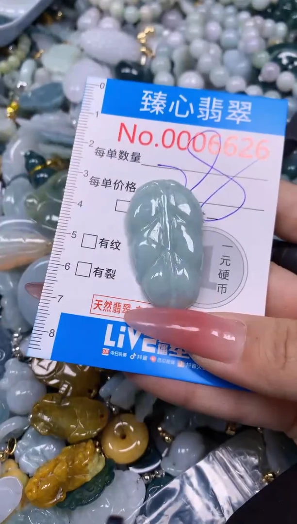 【闪购商品】翡翠颈饰未镶嵌含绳0006628