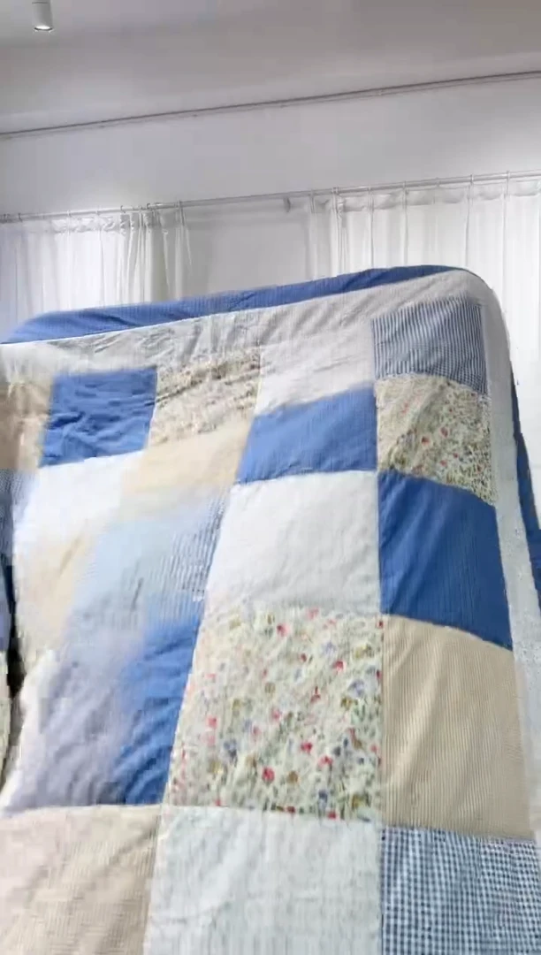 棉180*230纯棉床盖53号瑕疵