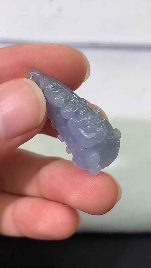 未镶嵌定制翡翠白菜