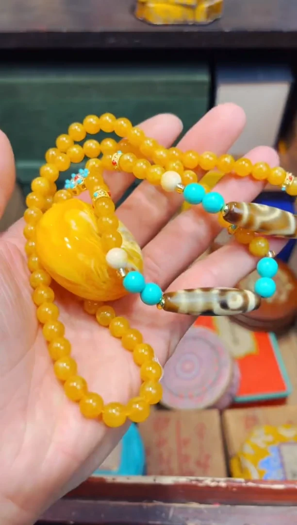 【闪购商品】蜜蜡裸石未镶嵌Q瑞哥专属高端精品74