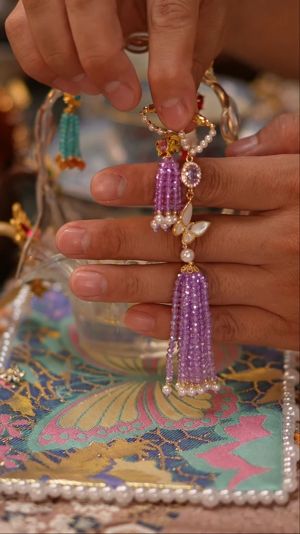 紫色流苏紫色流苏