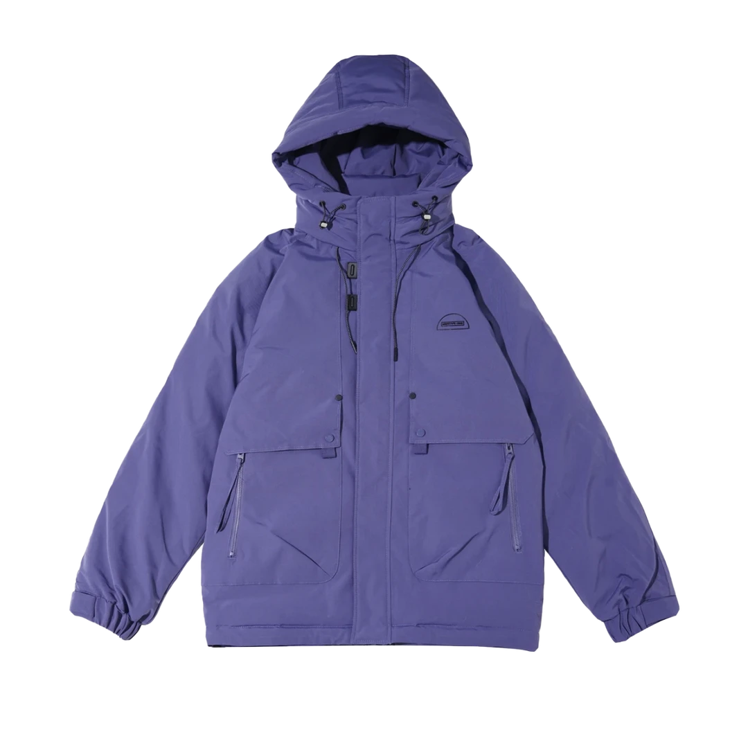 『极寒羽绒』情侣连帽羽绒服冬季百搭三防冲锋衣外套 9953