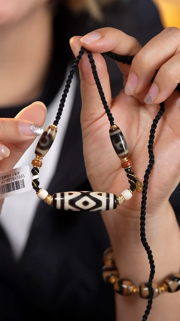 未镶嵌颈饰玛瑙/玉髓金刚三六九锁骨链