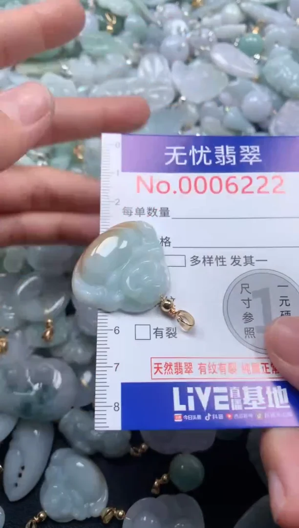 颈饰未镶嵌翡翠6222