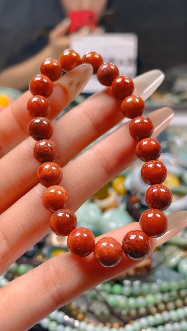 【闪购商品】翡翠颈饰未镶嵌7-8MM/J/翡翠A货一图一物