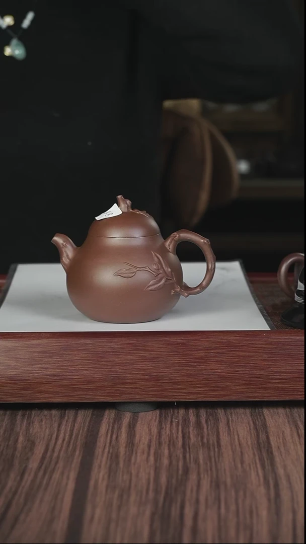 【闪购商品】紫砂茶壶战旗 底槽清 梨香