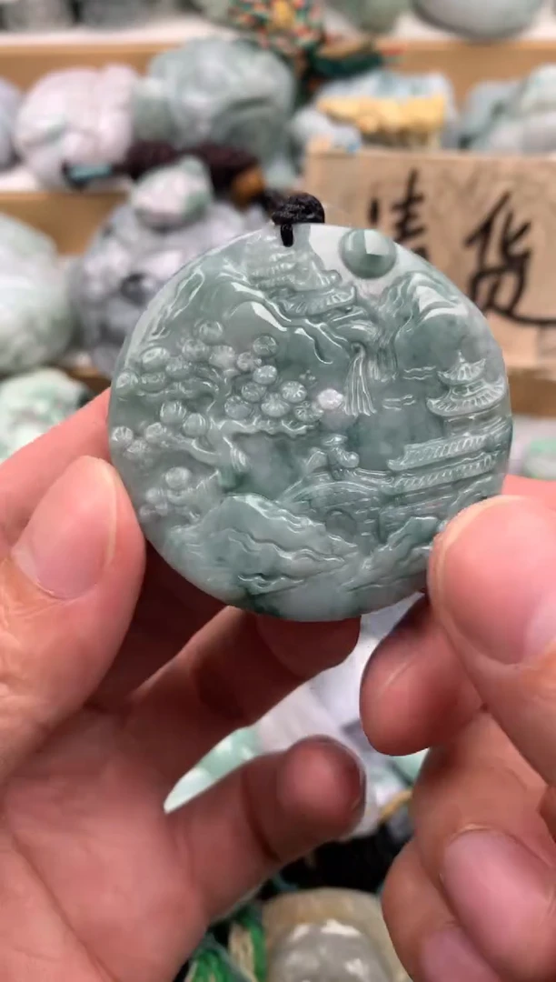 吊坠(不含链)未镶嵌翡翠1