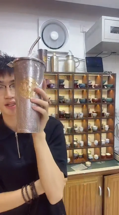 古悦奶茶杯