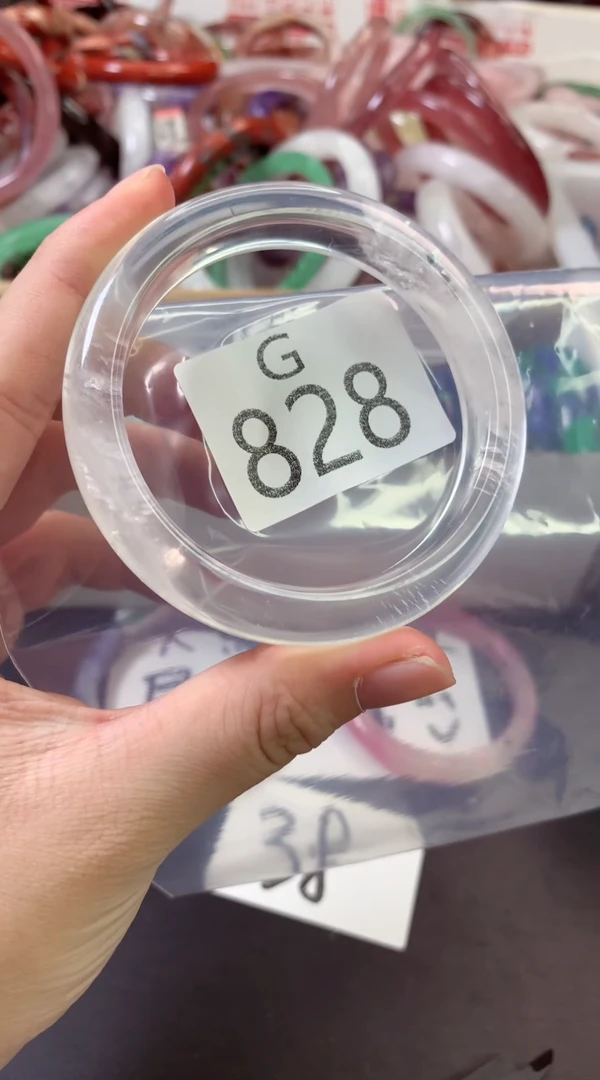 水晶手镯未镶嵌G828-55