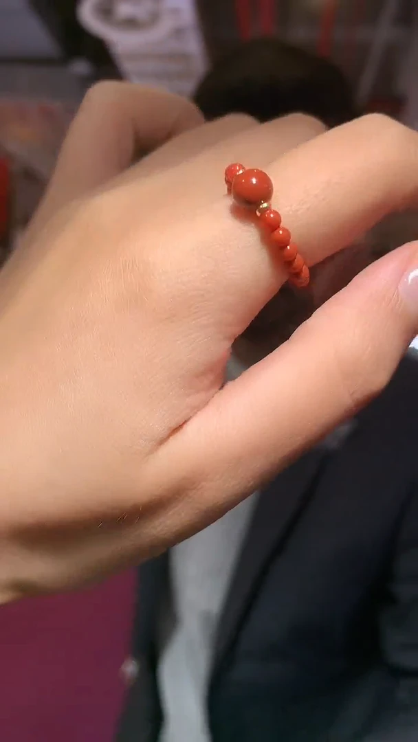 未镶嵌南红玛瑙戒指【宝石世家严选】