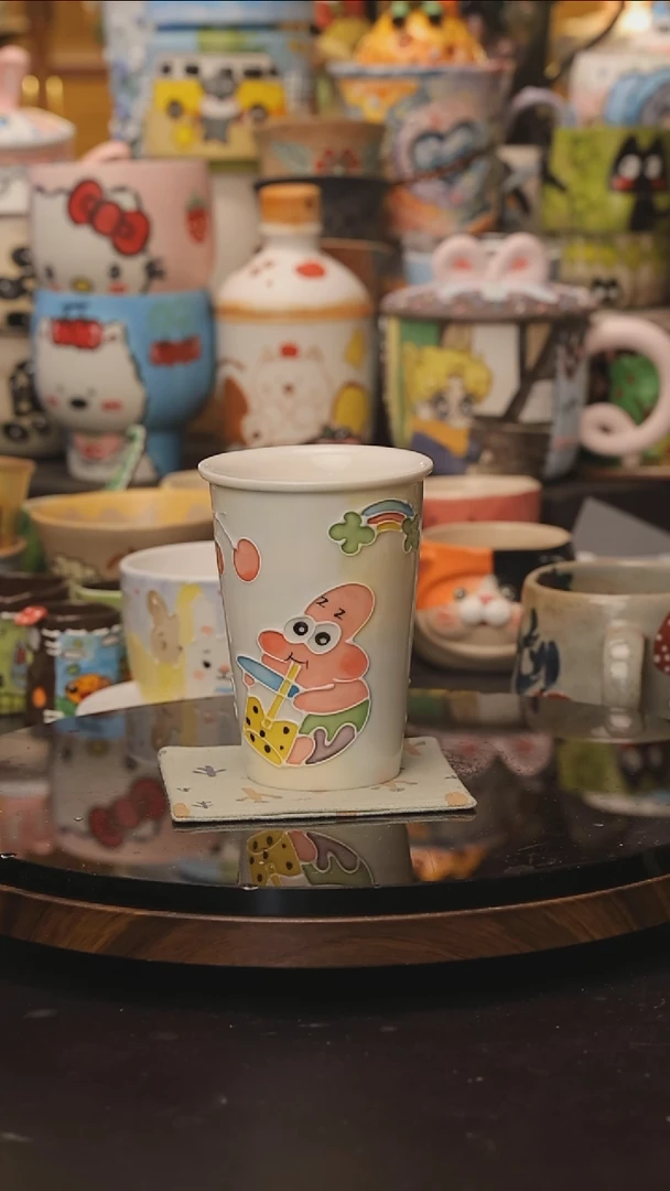 景德镇釉下彩绘设计师款式陶瓷