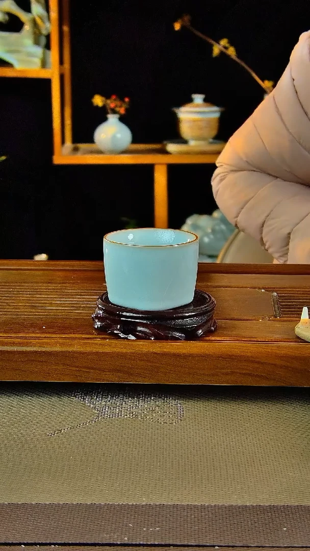 【闪购商品】巧匠专属闪购原矿原釉汝瓷福利杯