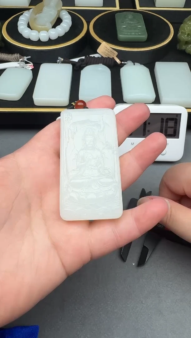 和田玉未镶嵌颈饰4