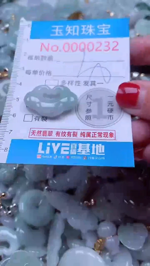 吊坠(不含链)未镶嵌翡翠232
