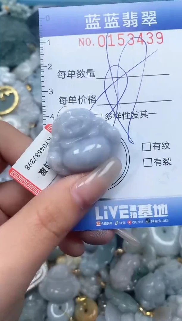 【闪购商品】翡翠颈饰未镶嵌闪购0153439多样性发其一