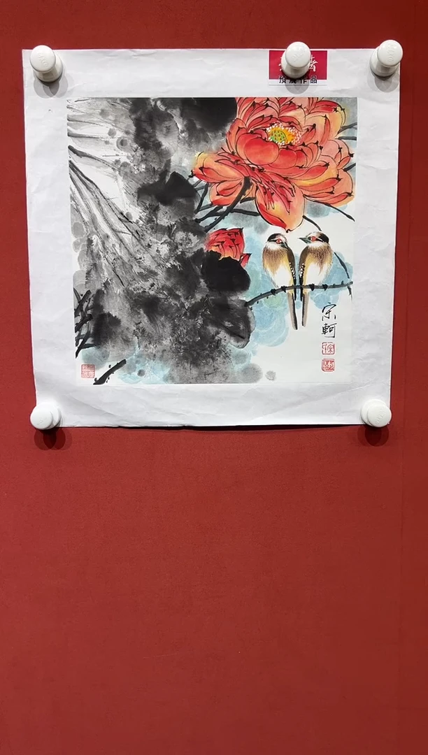 国画宋柯-1平尺-国画作品-C