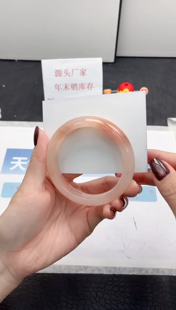 【闪购商品】石英质玉手镯未镶嵌Q133-57.8